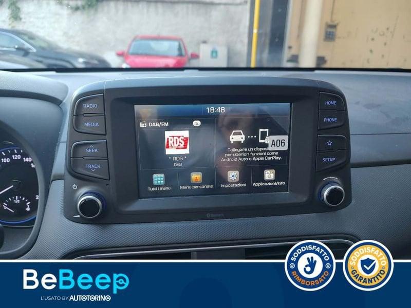 Hyundai Kona 1.0 T-GDI XTECH 2WD 120CV