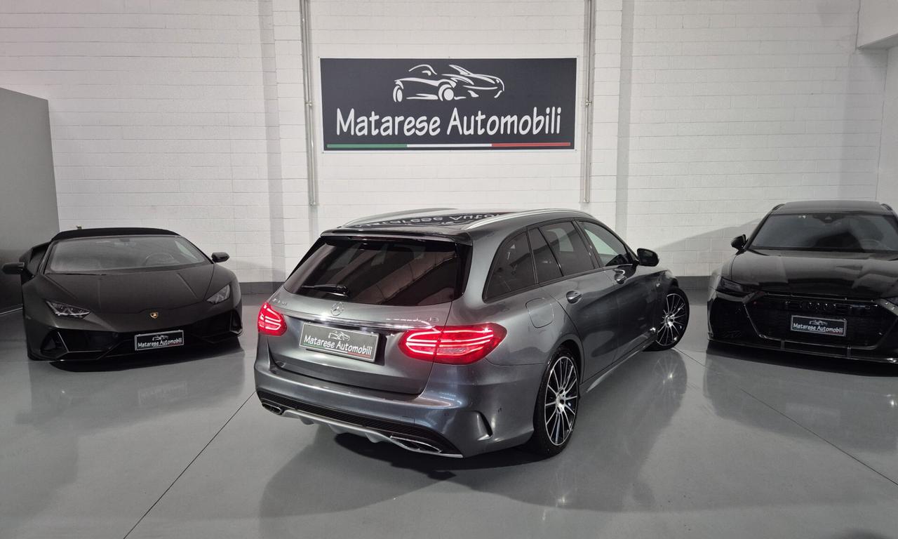 Mercedes-Benz C 43 AMG 4Matic 3.0cc 367cv FullLed Burmester GaranziaFull