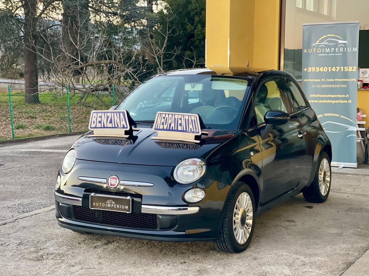 Fiat 500 1.2 51kw Lounge OK NEOPATENTATI UNIPROP