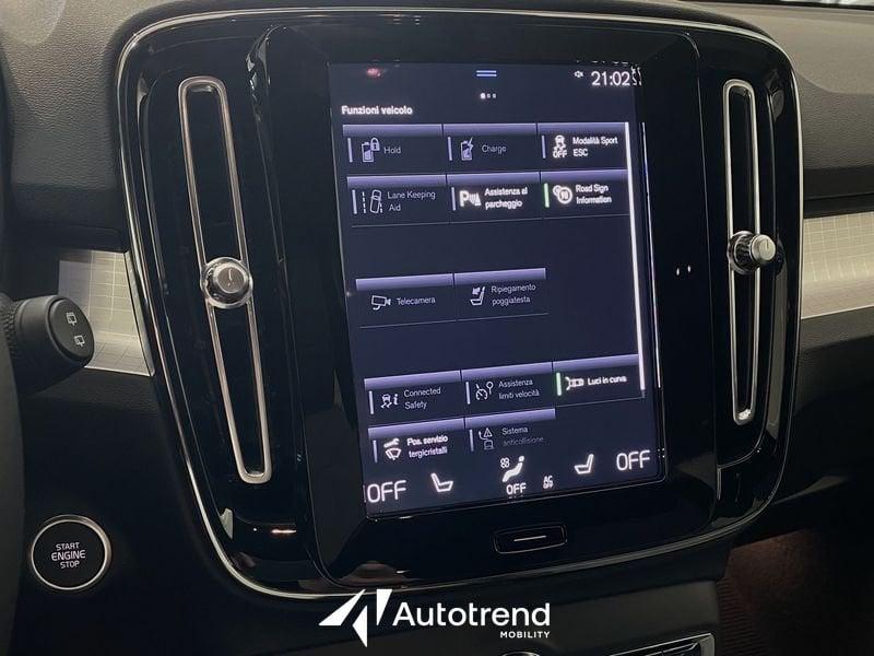 Volvo XC40 T4 Recharge Plug-in Hybrid 129+82 CV Automatico Plus Dark