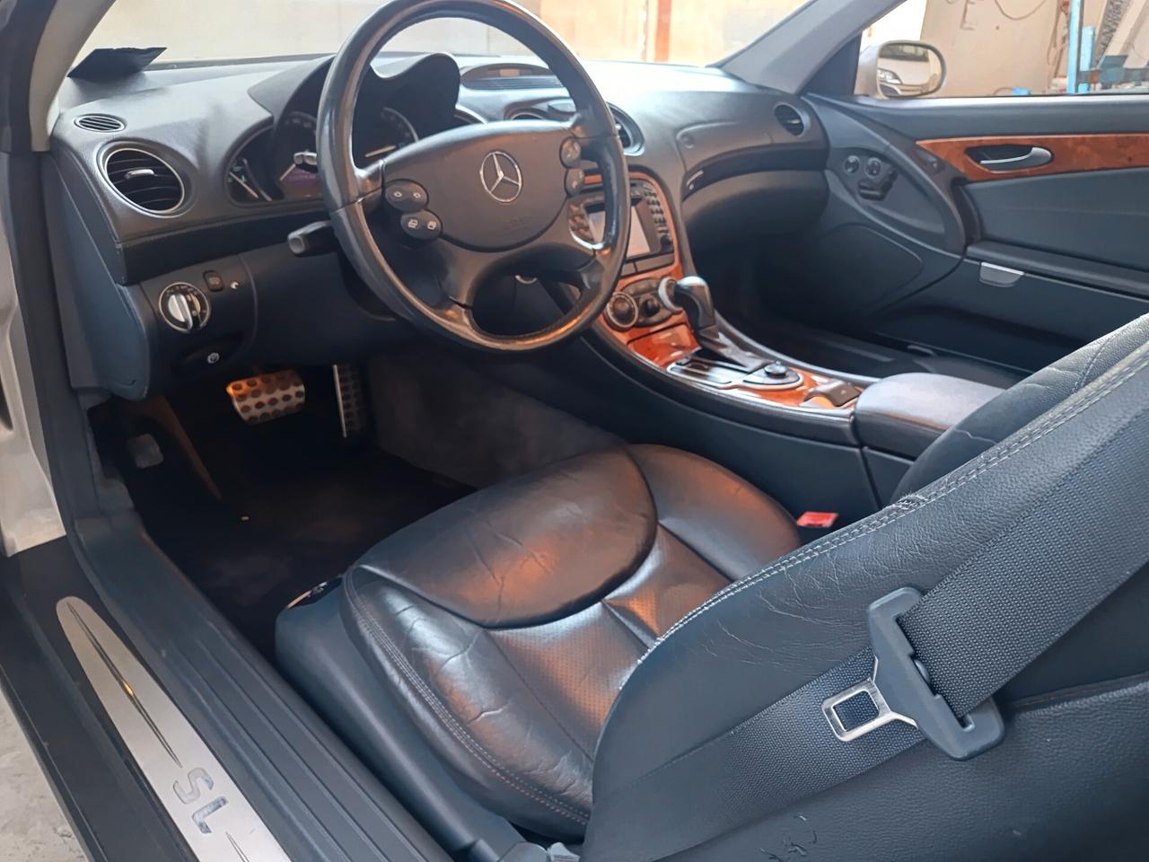 Mercedes-benz SL 500 R230 V8 ASI – 99.000 KM PELLE BLU AUTOMATICA