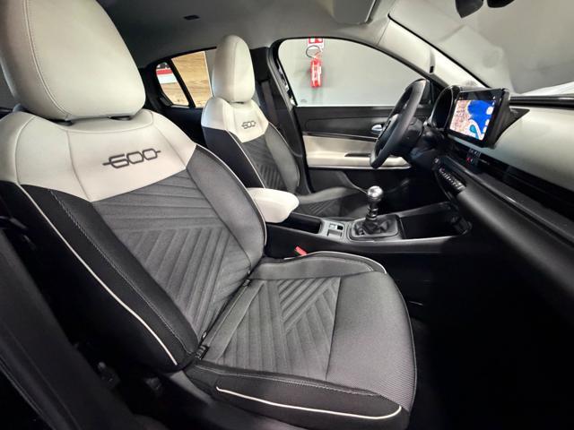 FIAT 600 KM0 LA PRIMA 100CV+CARPLAY WI-FI+18''+RCAM+2PDC