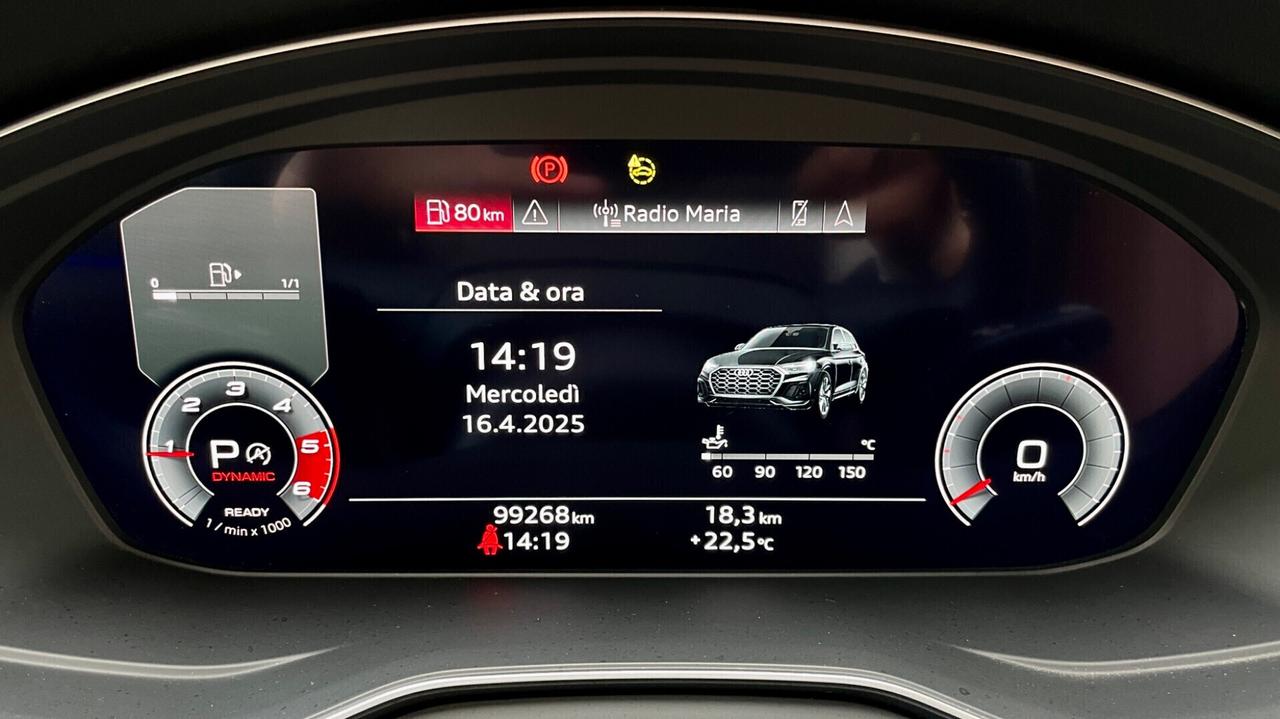 Audi Q5 40 TDI 204 CV quattro S tronic S Tetto pelle virtual gancio traino