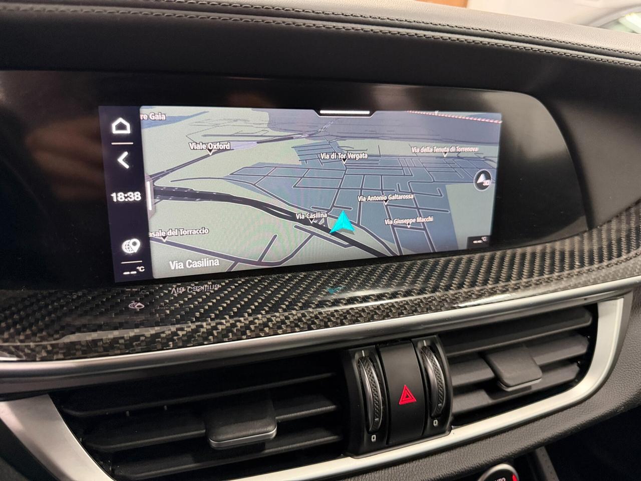 Alfa Romeo Stelvio 2.2 TD 210 CV VELOCE Ti DISTRIBUZIONE OK CARBONIO