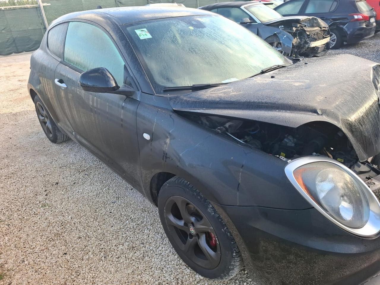 ALFA MITO 1.4 BLACK 2019 EURO SINISTRATA MARCIANTE