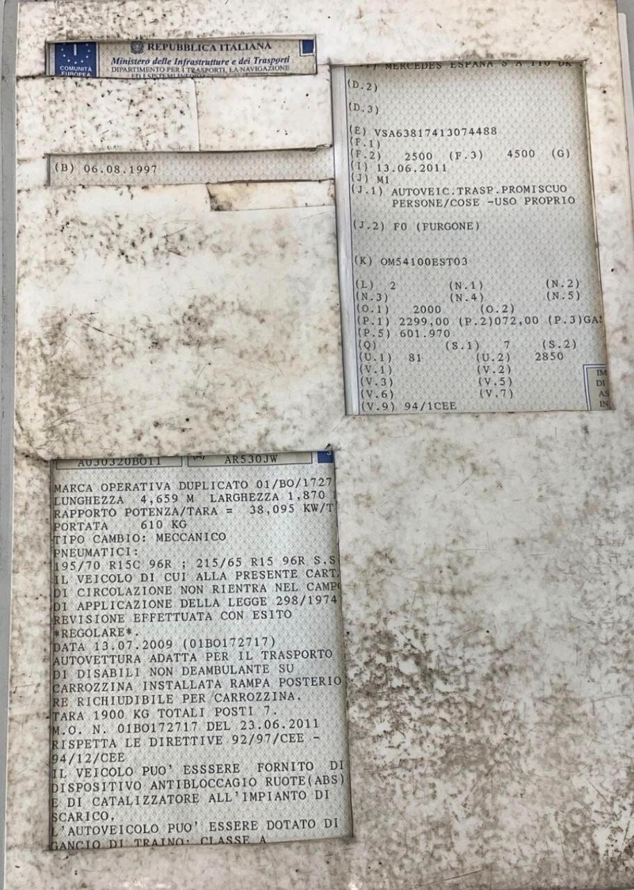 Mercedes-benz Vito RAMPA Trasporto disabili