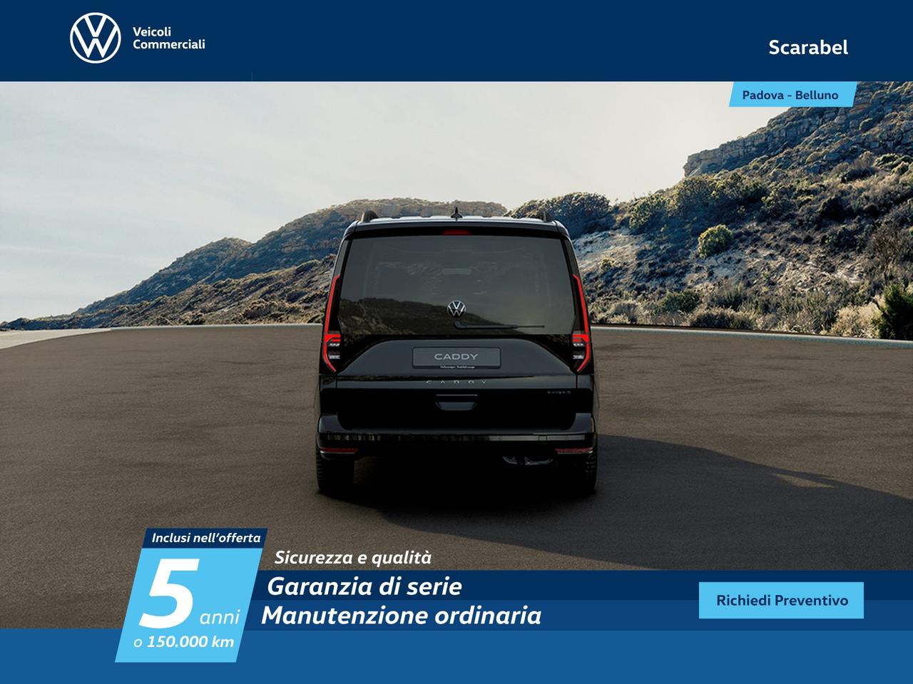 Volkswagen Caddy maxi 1.5 phev 150cv life dsg