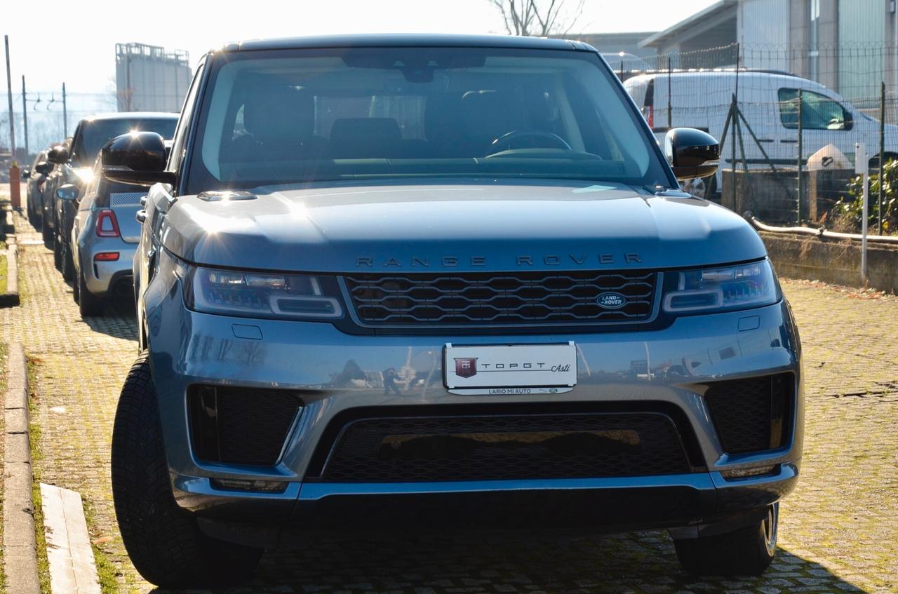LAND ROVER RANGE ROVER SPORT 3.0 sdV6 HSE DYNAMIC 249cv AUTO, SERVICE LAND ROVER, UFF ITALIANA, TETTO, PELLE, 21", PERMUTE