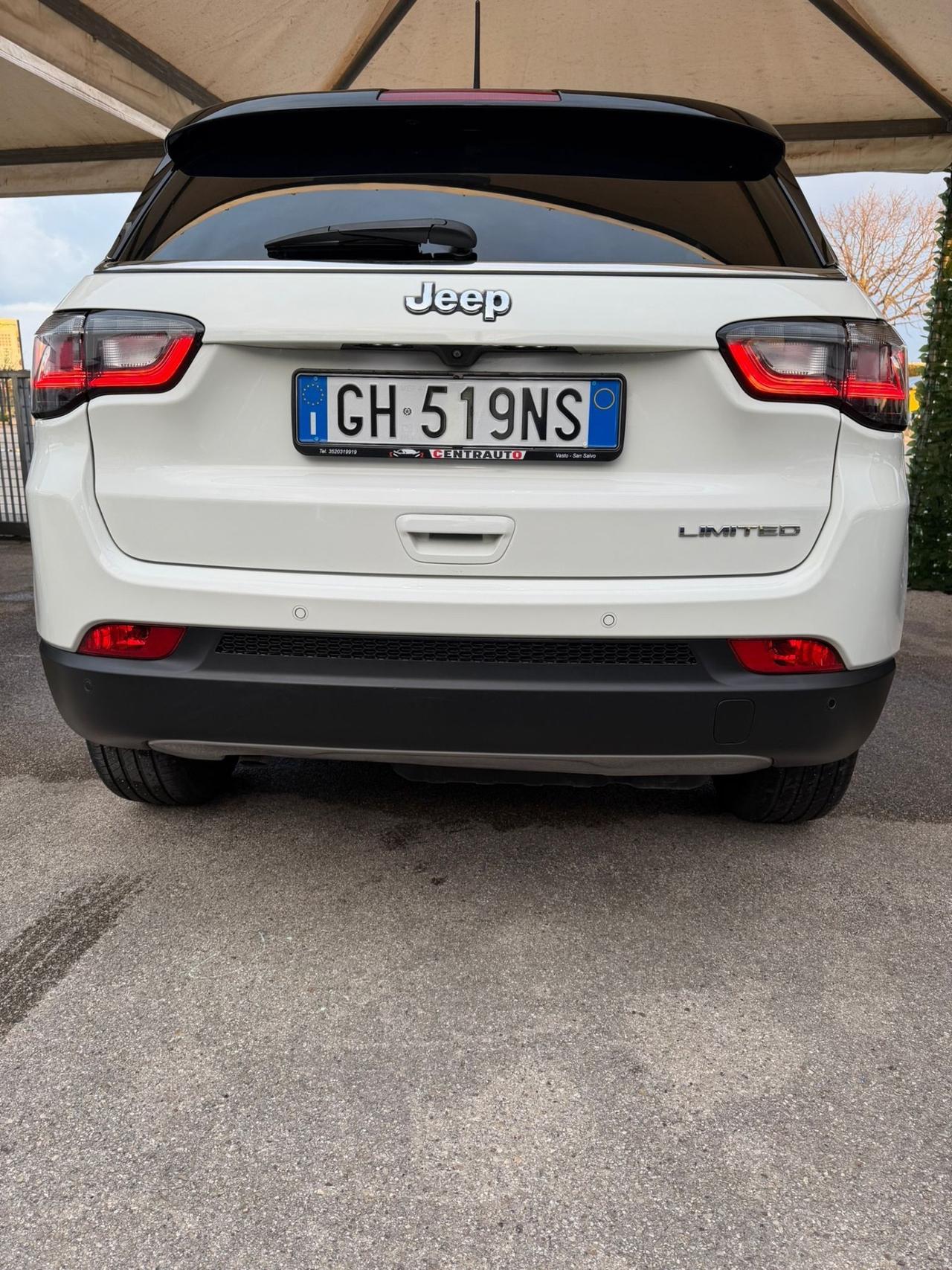 Jeep Compass 1.6 130cv 2022 Limited nuova garanzia