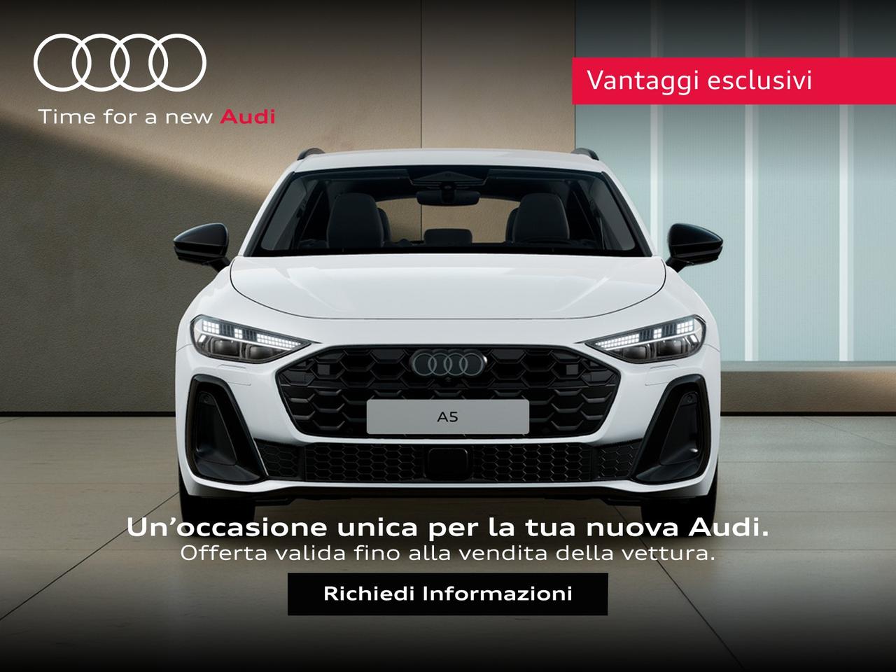 Audi A5 avant 2.0 tdi mhev+ s line edition 204cv s-tronic