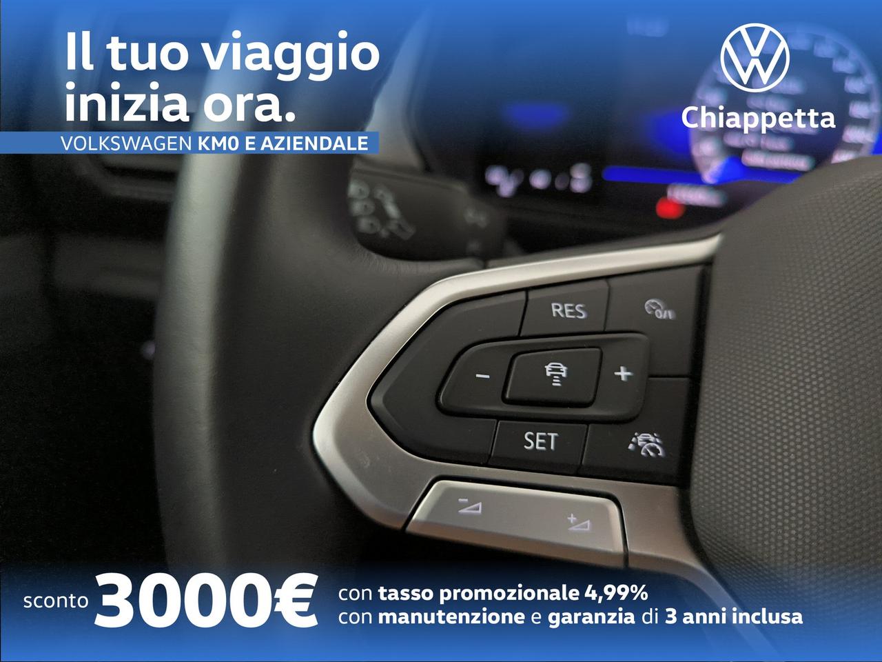 Volkswagen T-Cross 1.0 tsi life 95cv
