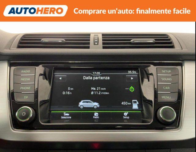 SKODA Fabia 1.4 TDI 75 CV Twin Color Design Edition Argento