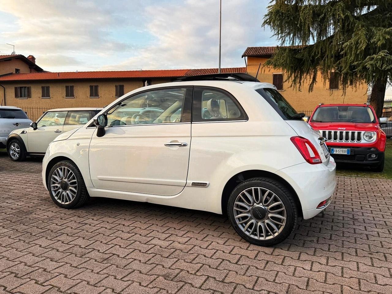 Fiat 500 1.2 Lounge AUTOMATICA TETTO PANORAMICO APRIBILE OK NEOPATENTATI