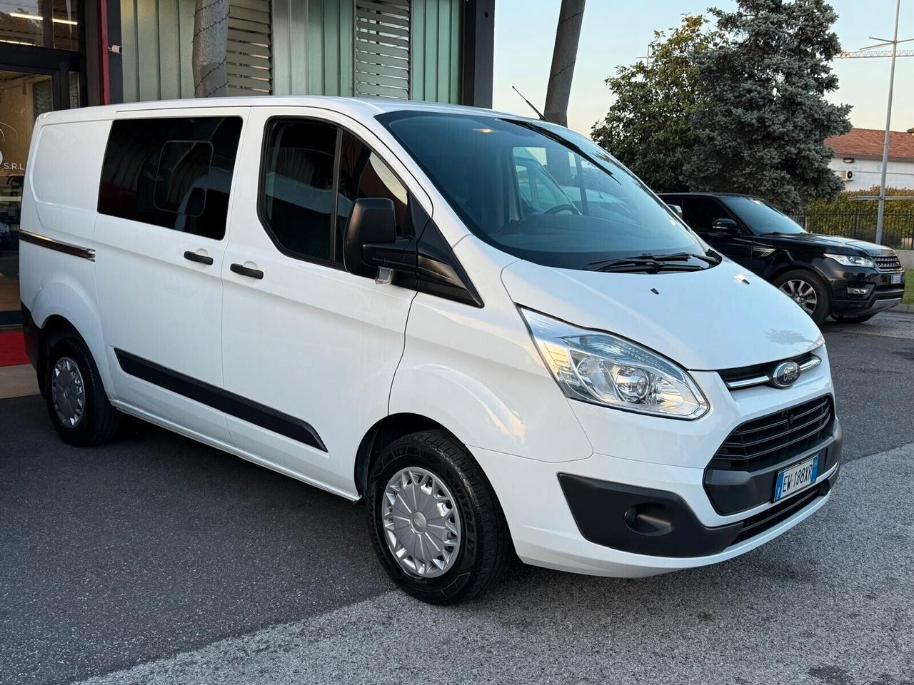 ford transit CUSTOM VAN 6 POSTI AUTOCARRO DOPPIA CABINA
