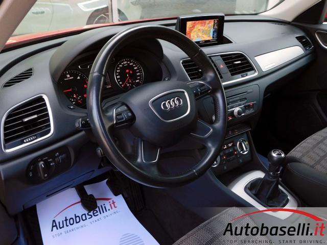 AUDI Q3 2.0TDI 140CV QUATTRO, TETTUCCIO, NAVIGATORE, XENO