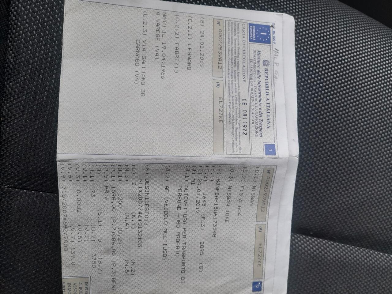 Nissan Juke 1.6 Acenta