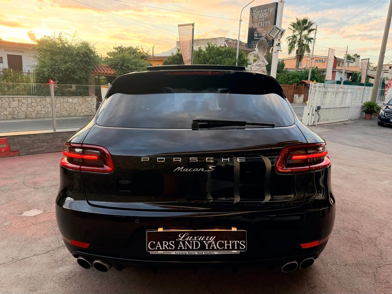 Porsche Macan 3.0 S -Tetto-Pasm-Full-Total BLACK