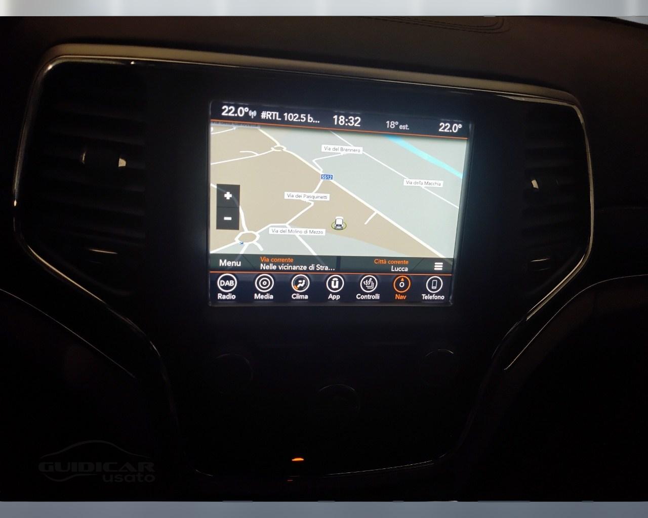 JEEP Grand Cherokee IV 2017 - Grand Cherokee 3.0 V6 Overland 250cv auto my18 E6d