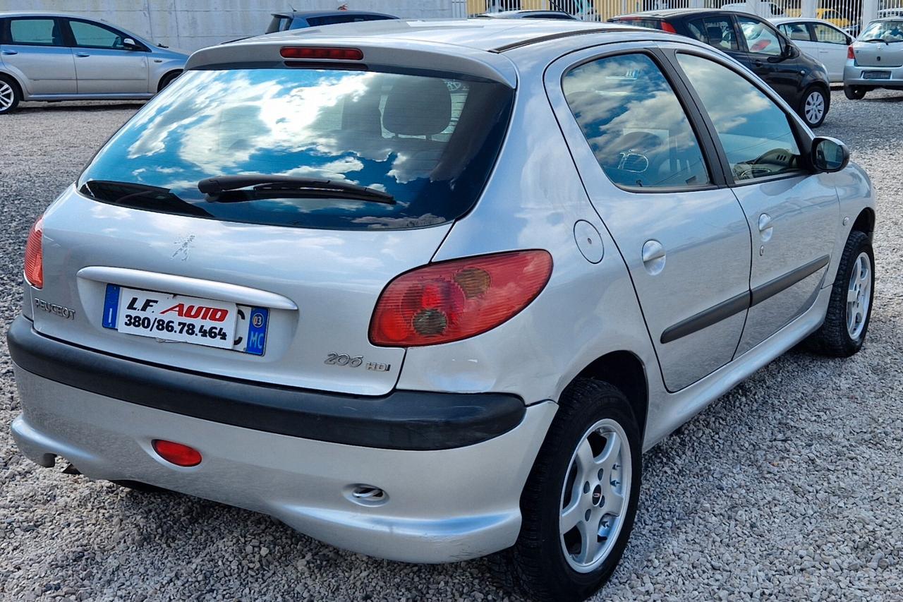 Peugeot 206 1.4 HDi 5p. XT 170000km
