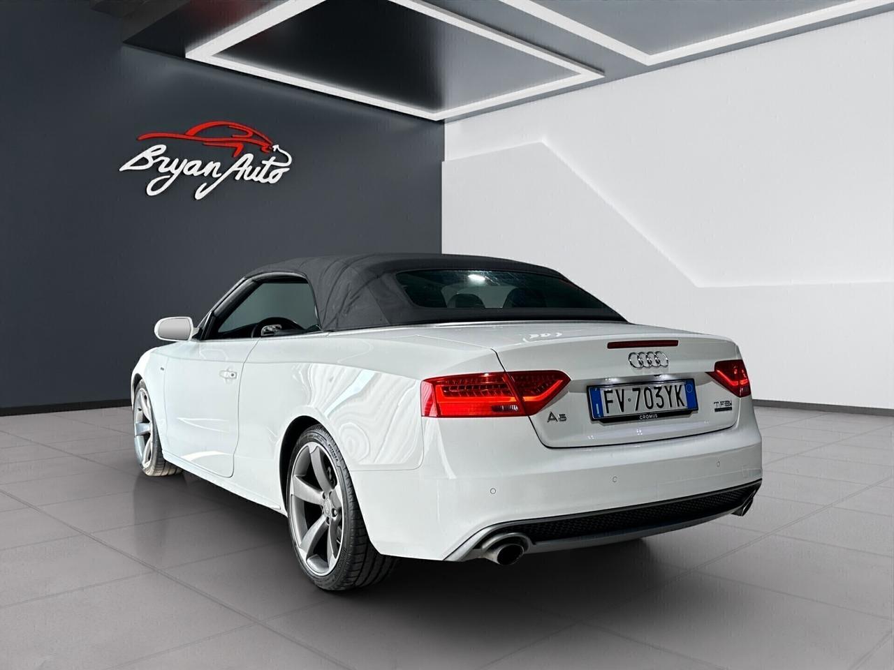 Audi A5 Cabrio 2.0 tfsi quattro 225cv s-tronic S-LINE