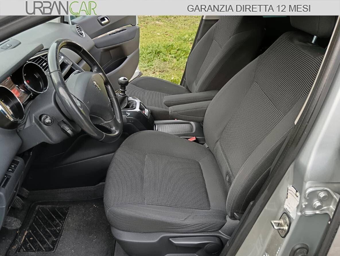 PEUGEOT 5008 1.6 HDI 110 cv 7 posti - GARANZIA