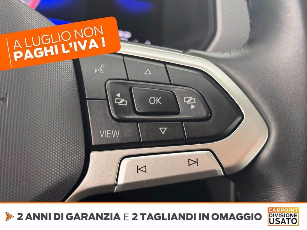 VOLKSWAGEN T-cross 1.0 tsi life 95cv del 2024