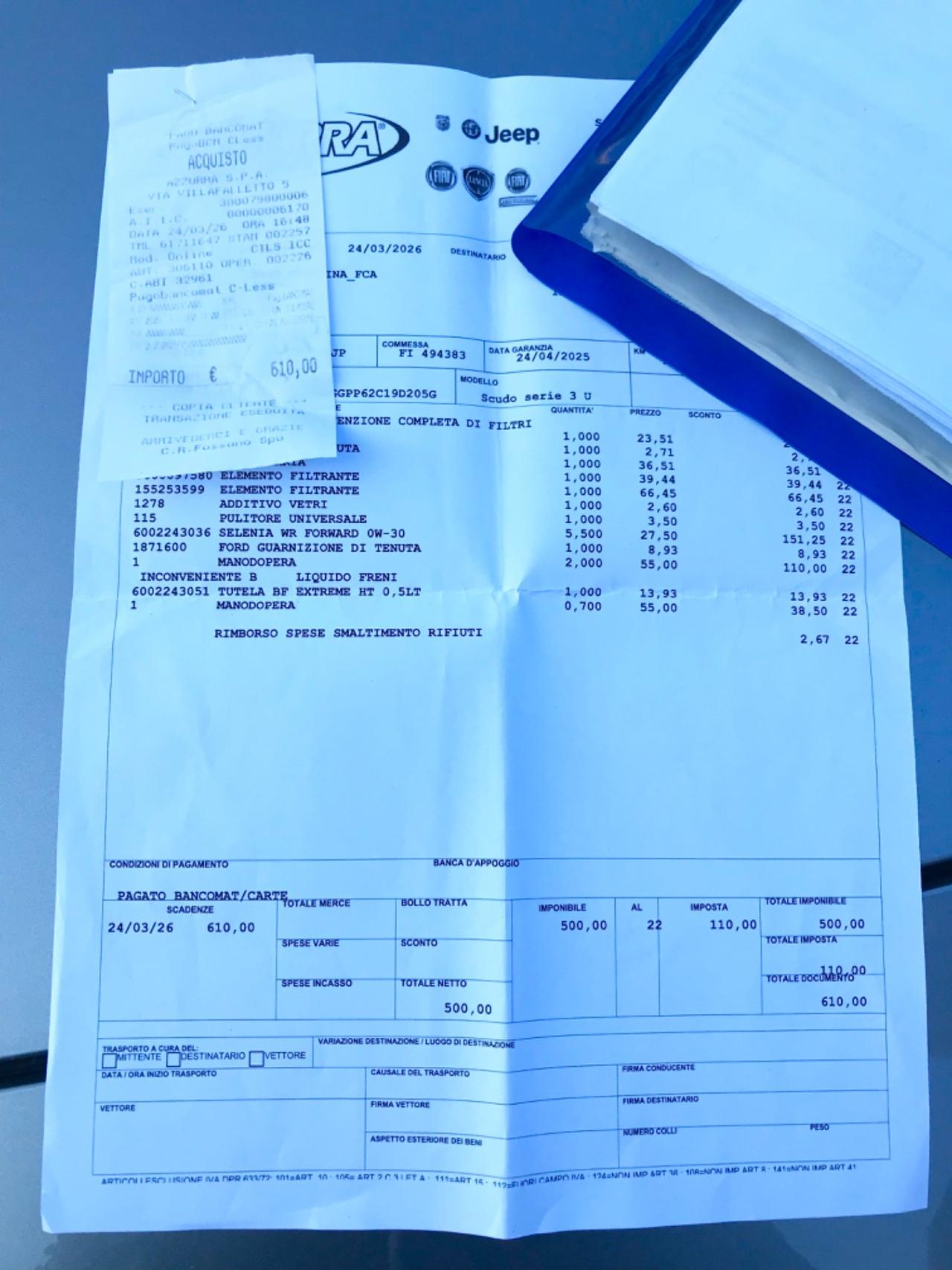 Fiat Ulysse 2.0 BlueHDi 180 CV AT8 L3