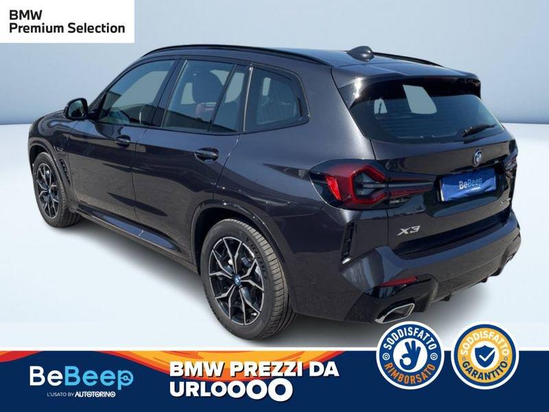 BMW X3 XDRIVE30E MSPORT AUTO