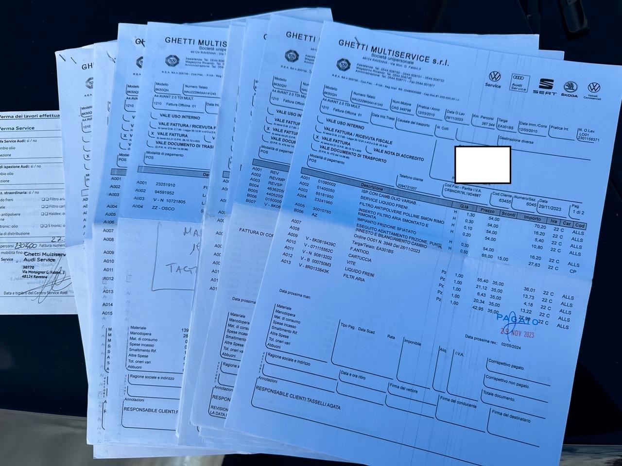 Audi A4 Avant 2.0 TDI 143CV F.AP. Advanced /KM DOC.