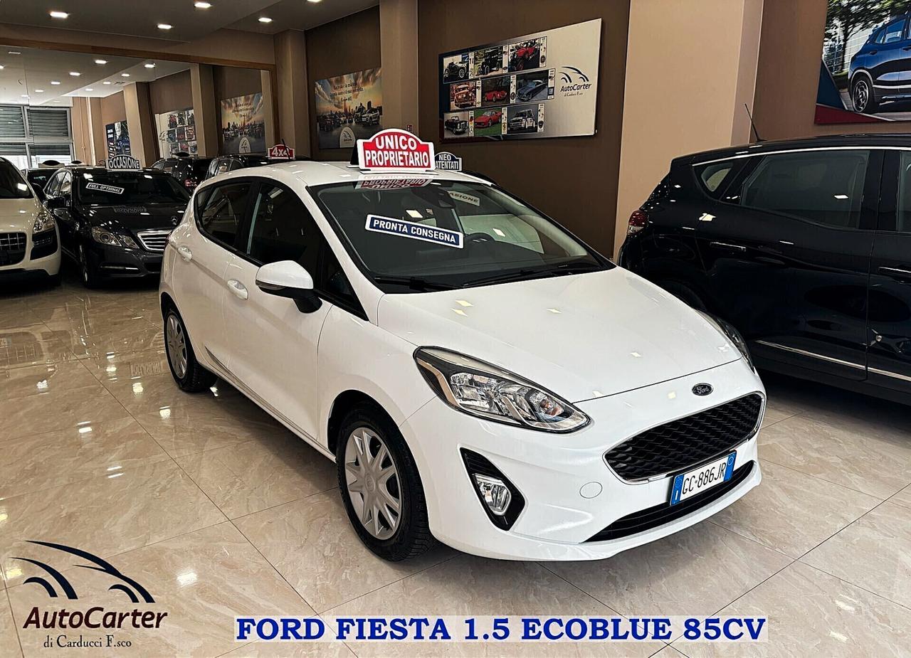 Ford Fiesta 1.5 TDCI **92MILA KM** UNICO PROPRIETA