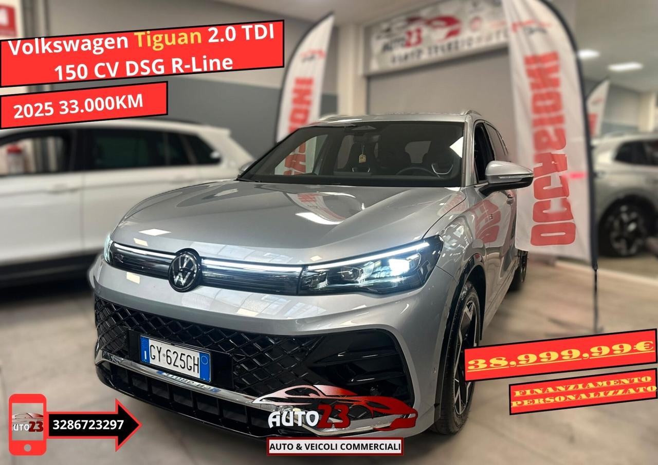 Volkswagen Tiguan 2.0 TDI 150 CV DSG R-Line
