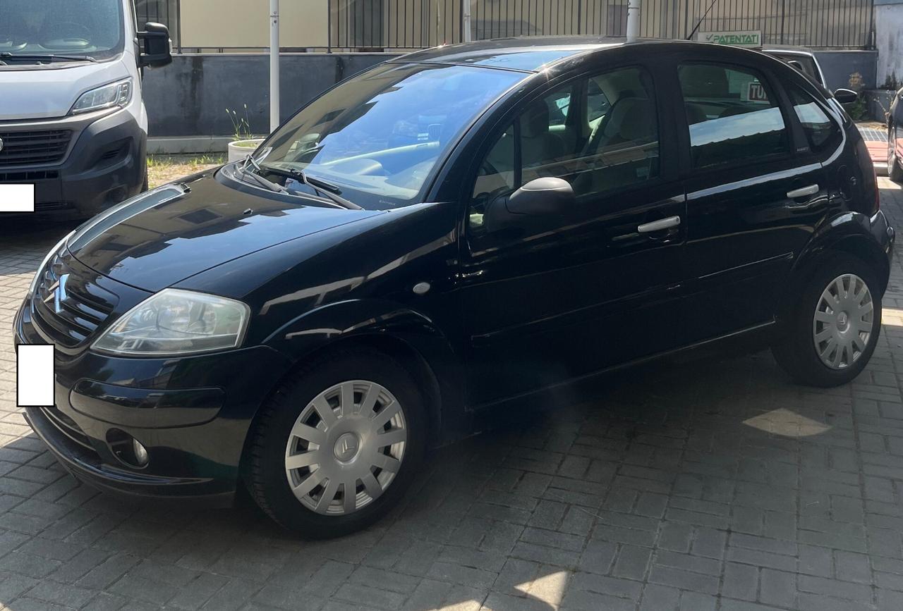 CITROEN C3 1.6 BENZINA 5 PORTE ANCHE PER NEOPATENTATI - UNICO PROPRIETARIO