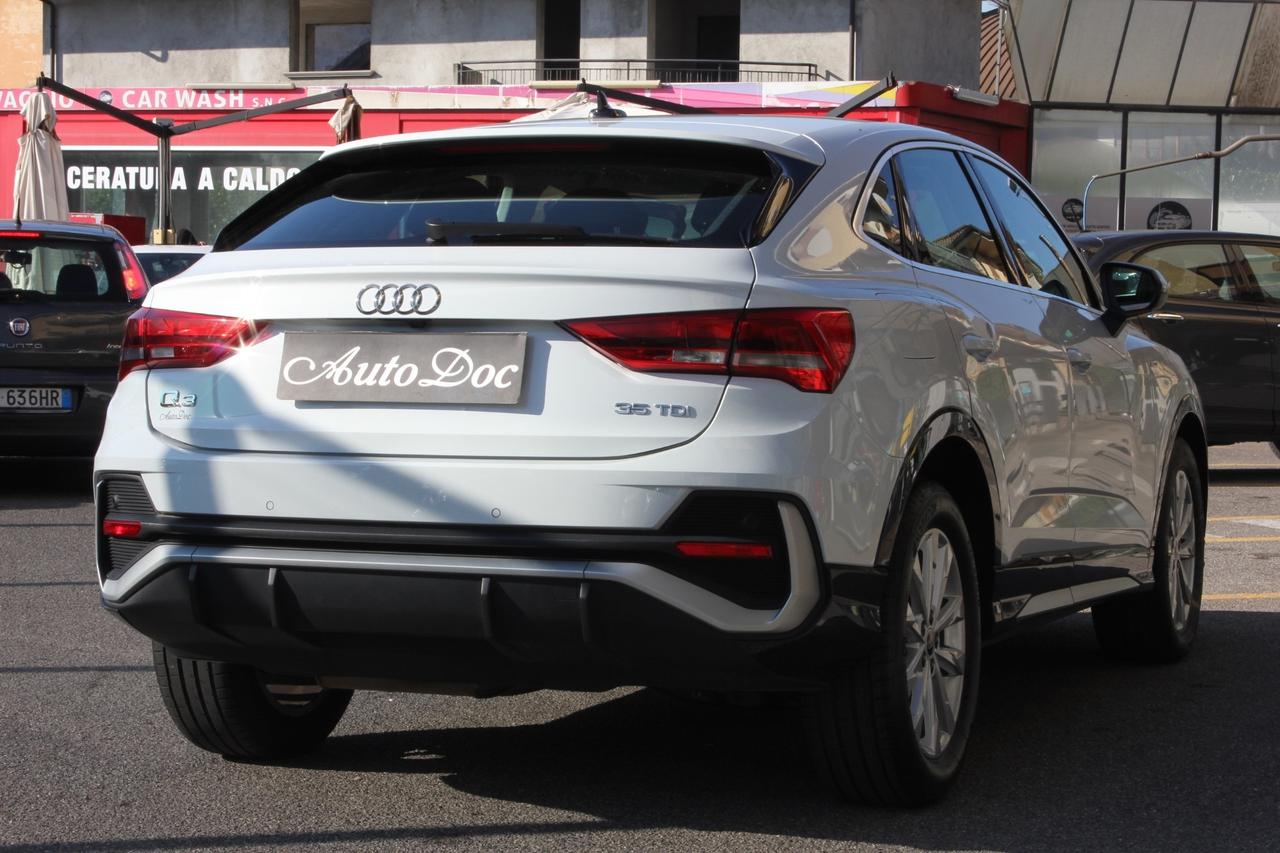 Audi Q3 SPB 35 TDI S tronic S line edition in GARANZIA UFFICIALE AUDI FINO AD APRILE 2027 / 100.000 KM