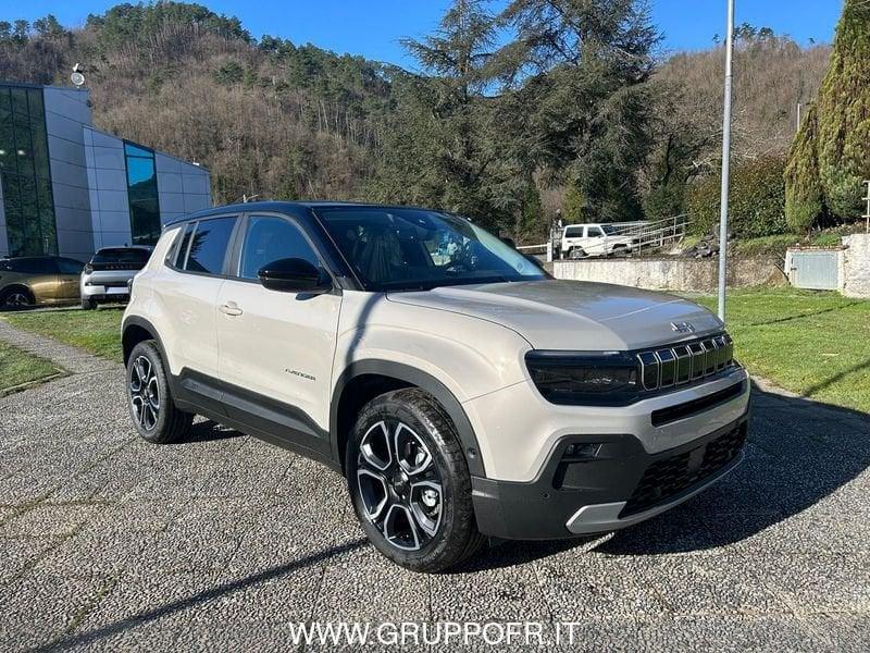 Jeep Avenger 1.2 turbo Summit fwd 100cv PREZZO REALE