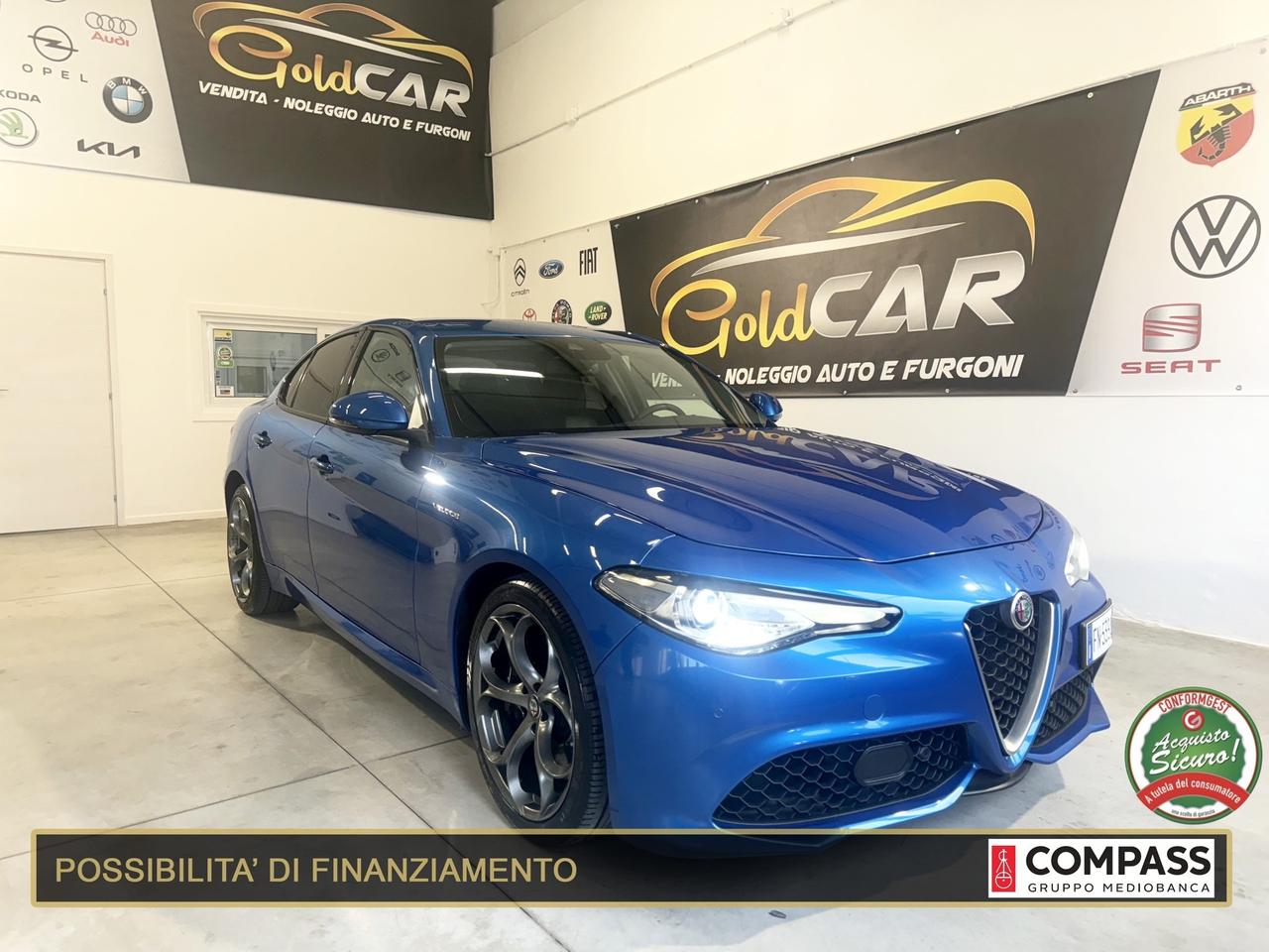 Alfa Romeo Giulia 2.2 Turbodiesel 210 CV AT8 AWD Q4 Veloce