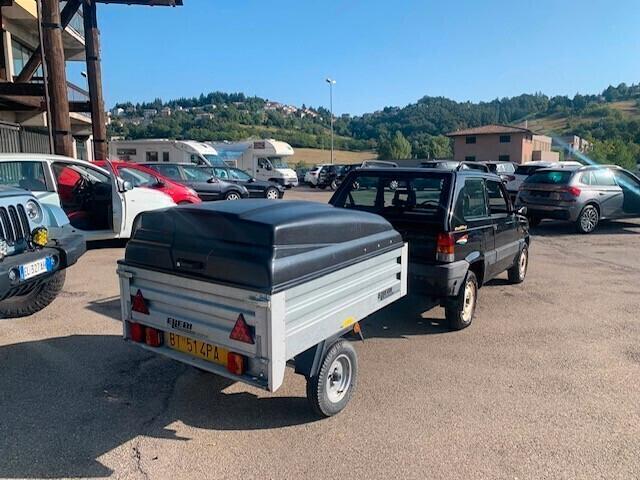 Fiat Panda 1 serie 4X4 eccezionale con : gpl - gancio - carello appendice- mozzi liberi - fari led - super condizioni - sanissima appostissimo - tutta tagliandata - bombola ok