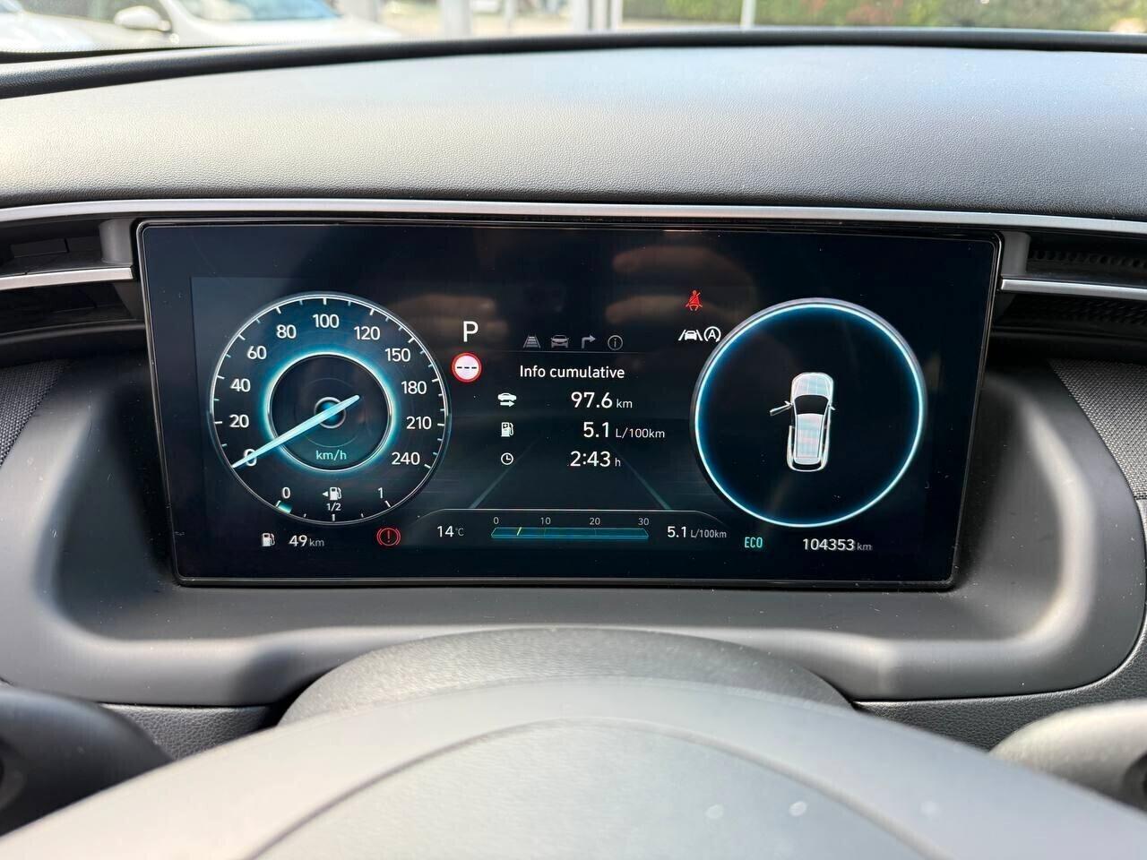 Hyundai Tucson 1.6 CRDI 48V DCT XLine