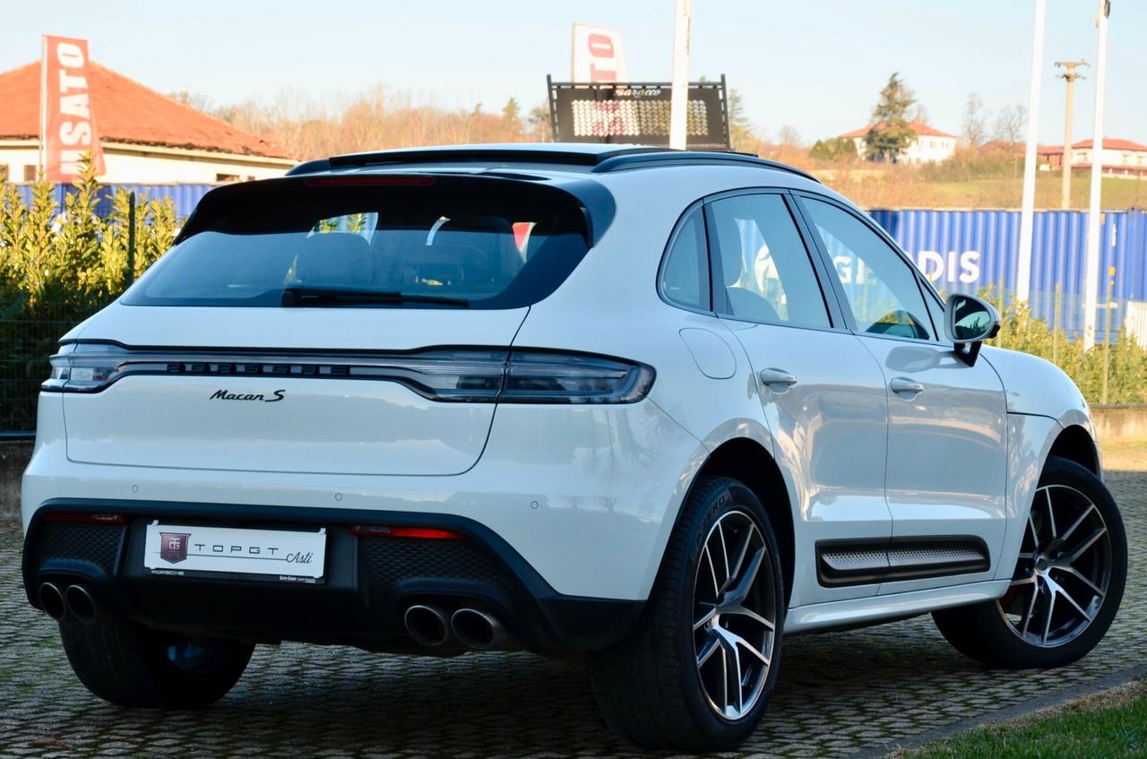 PORSCHE MACAN S 2.9 380cv PDK, UFF ITALIANA, SERVICE PORSCHE, TETTO, MATRIX, SPORT CHRONO PLUS, HI-FI BOSE, SOSPENSIONI ADATTIVE, RETROCAMERA 360°, PERMUTE