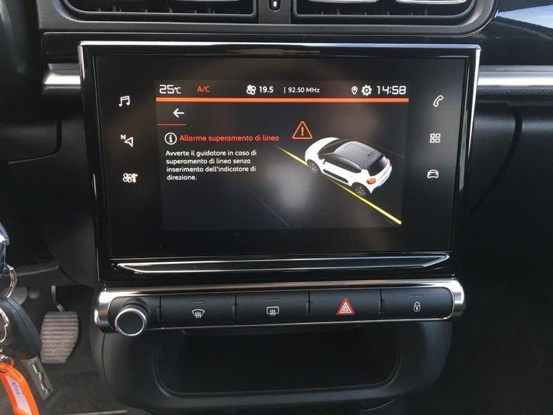Citroën C3 PureTech 83 S&S Max CERCHI LEGA+VETRI SCURI+CLIMA AUTO