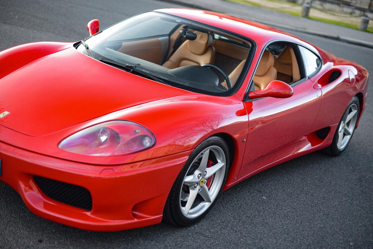Ferrari 360 Modena MANUALE - interni BEIGE