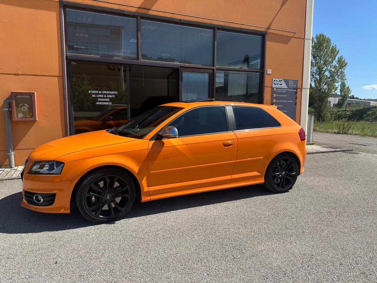 Audi S3 exclusive orange GARANZIA 12/36 MESI