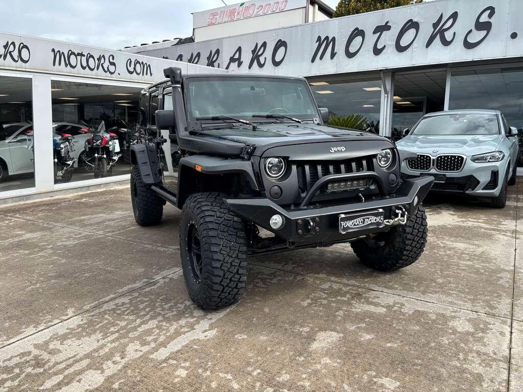 Jeep Wrangler Unlimited 2.8 CRD DPF Sahara Auto 2012 / KM 123.000 Tua a solo 320 Euro al mese