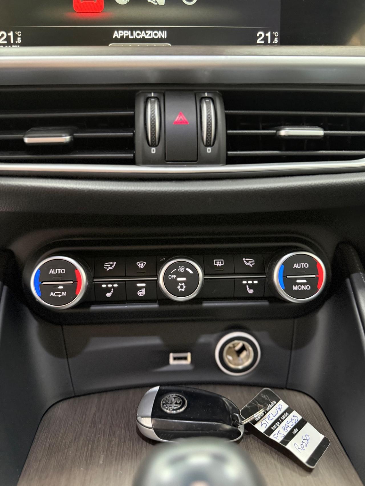 Alfa Romeo Stelvio 2.0 Turbo 280 CV AT8 Q4 First Edition 06/2017 EURO 6B