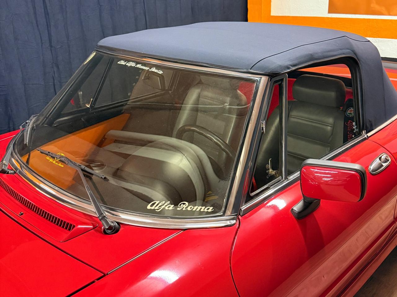 STUPENDA ALFA ROMEO SPIDER QUADRIFOGLIO VERDE IN CONDIZIONI DA VETRINA