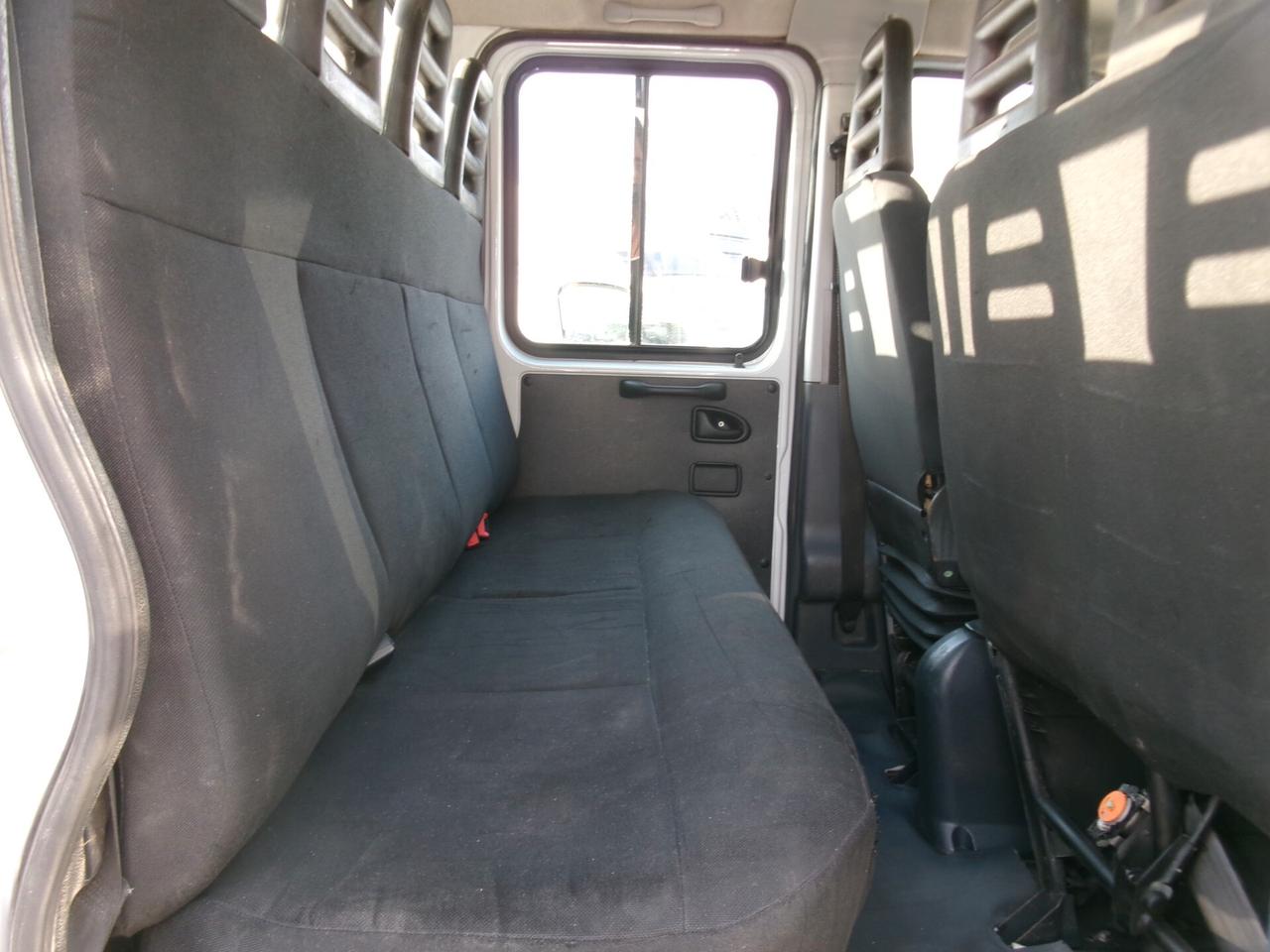 Iveco Daily 35C18 3000 180CV DOPPIA CABINA 7P CASSONE FISSO 3.30 METRI