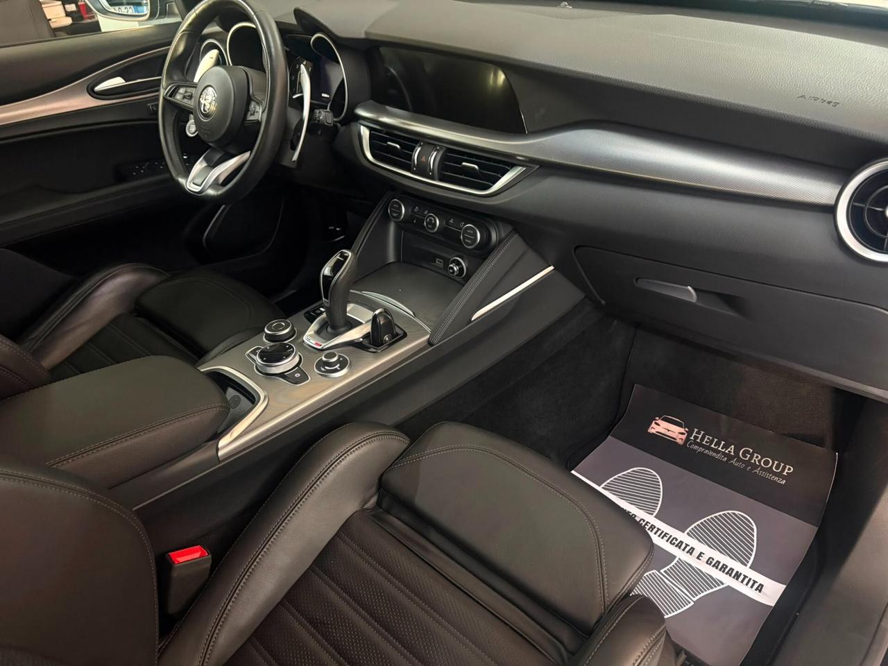 Alfa Romeo Stelvio Veloce Nero vulcano Total black