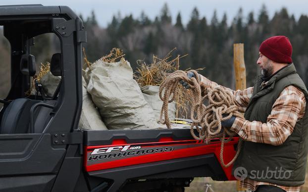 QUADRICICLO UTV - Aodes Workcross 650 Utv - Novità 4x4 - Agricolo con Targa Gialla