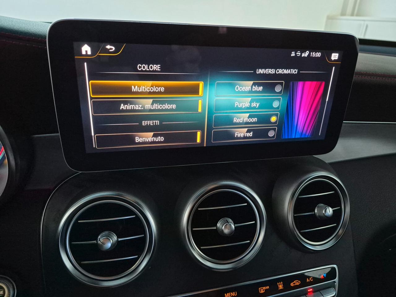 Mercedes-Benz GLC 220 D PREMIUM AMG 4MATIC AUTOMATICA LED NAVI APPLE CAR PLAY/ANDROID AUTO SEDILI ELETTRICI RISCALDABILI RETROCAMERA BLACK PACK