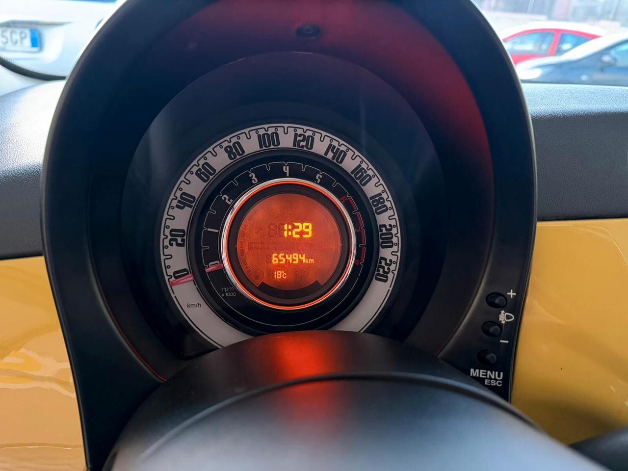 Fiat 500 1.2benzina 65MILA KM