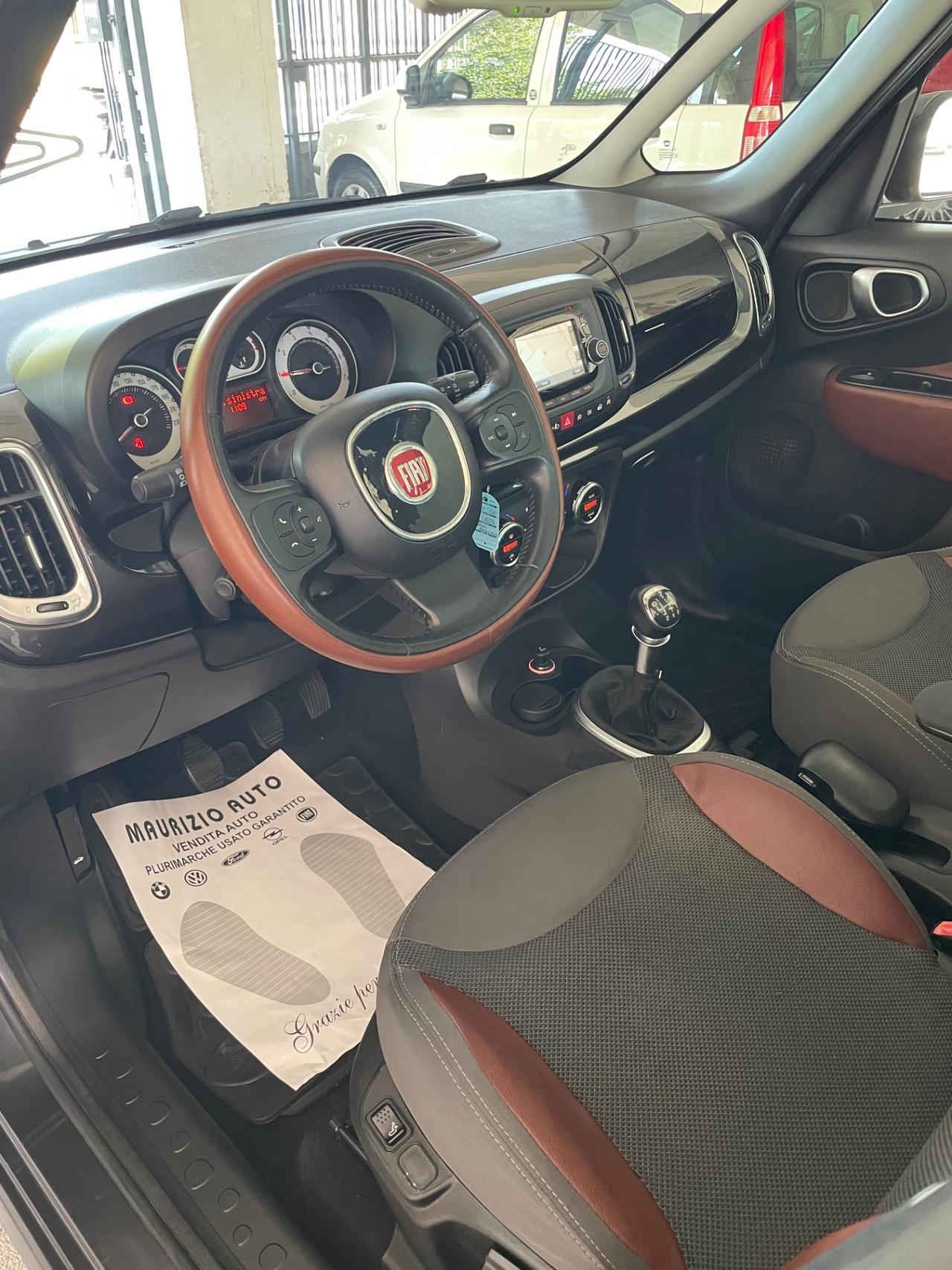 Fiat 500L 1.6 Multijet 105 CV Trekking nav tetto sensori Ecc